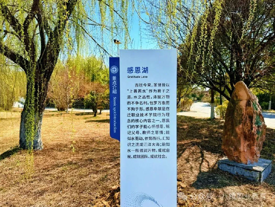 江苏宿迁八维学校校园文化建设景观上新啦